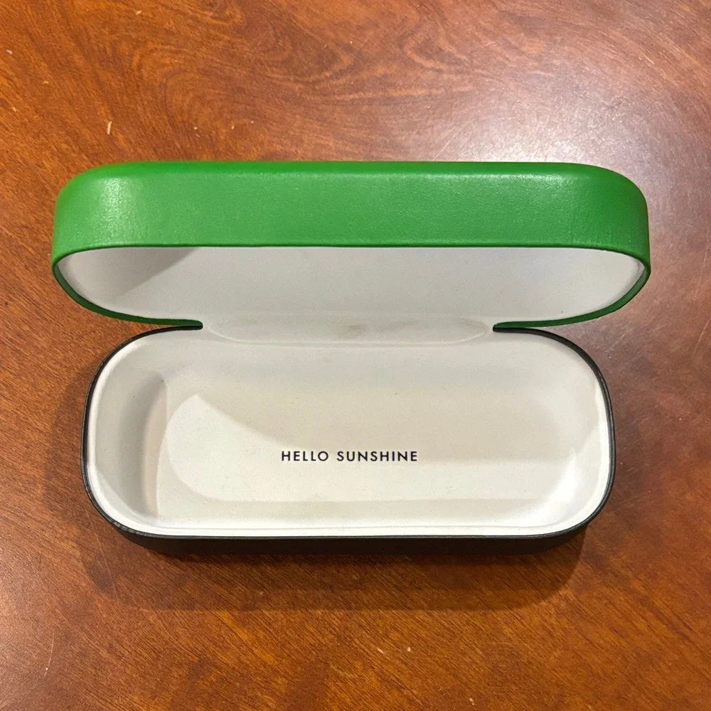 Kate Spade Bright Green Eye Glass‎ Case
